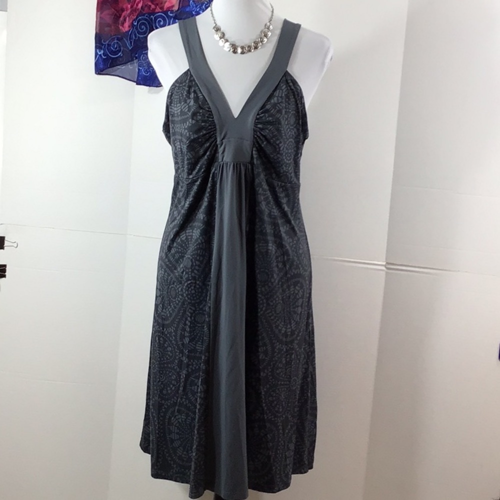 Patagonia Corrine gray pattern athleisure dress XL